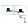 Galda stiprinājums Ergotron LX Series Dual Direct Arm 63.5 cm (25 collas) Balts