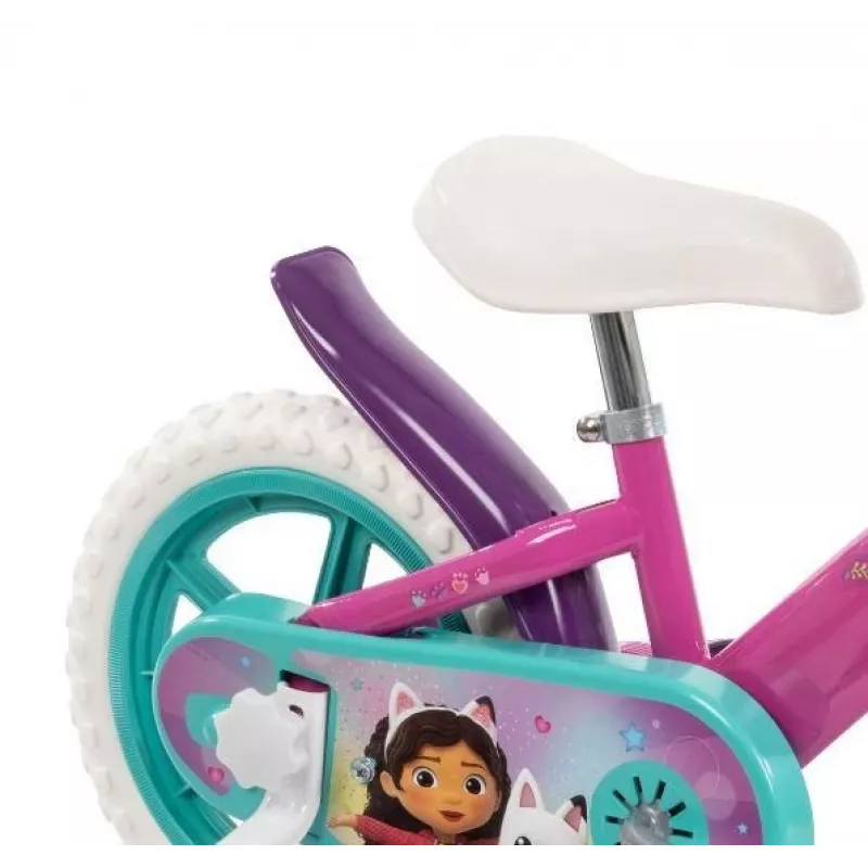 Bērnu velosipēds HUFFY GABBI 12 collu riteņi, rozā, pretpedāļu bremze, mācību riteņi, putu riepas