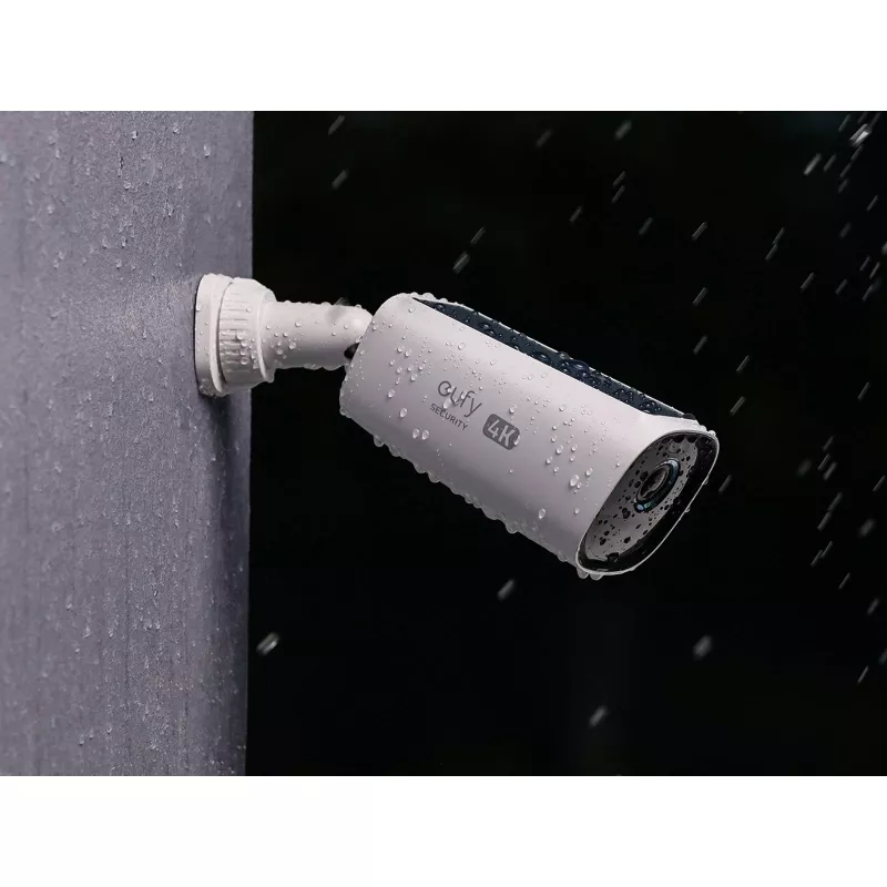 IP drošības kamera Eufy eufyCam S330 (eufyCam 3) 3840×2160, āra, bezvadu, sienas stiprinājums, 135° skata leņķis, divvirzienu audio