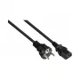 Good Connections iezemēts kontaktdakša uz C13 melns 3m