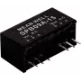 strāvas adapteris Mean Well SPB09C-15 — ieeja 36–75 V, izeja 15 V, 9 W, RoHS, 24 mm dziļums