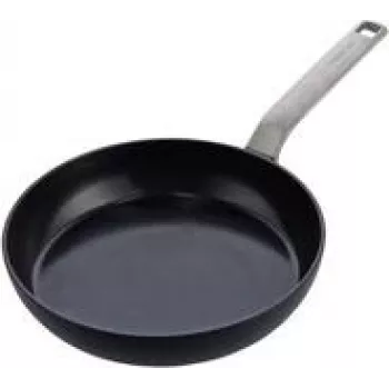 Daudzpusīga panna GreenPan Evolution apaļa 24 cm, nepiedegoša, melna