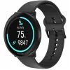 Polar Ignite 3 - Sporta pulkstenis ar siksniņu - Silikons - Siksniņas izmērs: S/L - Displejs 3,3 cm (1,28 inch) - 32MB - Bluetooth - 35 g - Nakts melns (900106234)