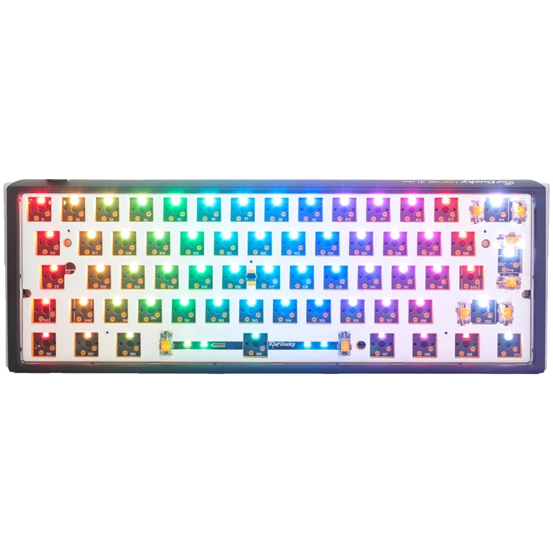 Ducky One 3 Hot-Swap Barebone Mini tastatūra Gaming USB ASV angļu valoda Melna