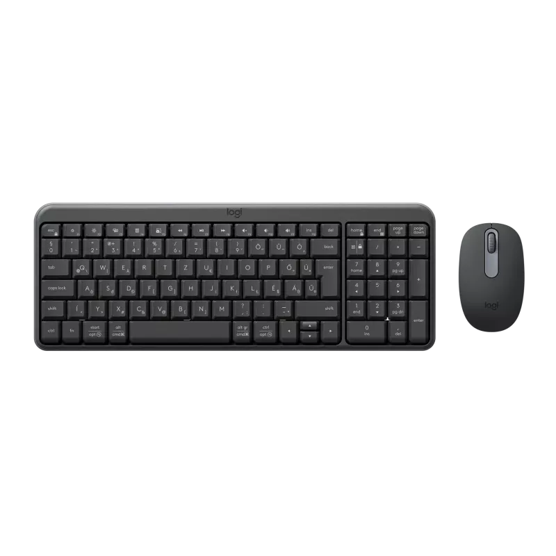 Bezvadu klaviatūras un peles komplekts Logitech MK250 Compact