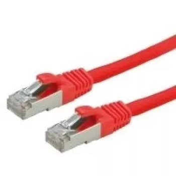 VALUE S/FTP-(PiMF-)komutācijas kabelis Cat.6, LSOH, sarkans, 3 m (21.99.1251)