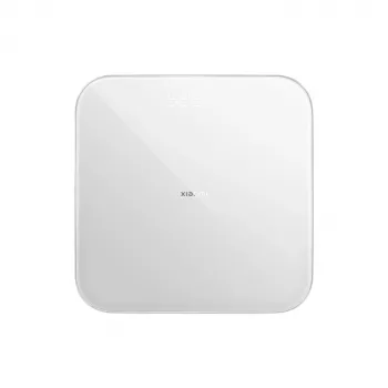 Elektroniskie personālie svari Xiaomi Smart Scale S200 — max 150 kg, precizitāte 50 g, 280×280×24,5 mm, balts