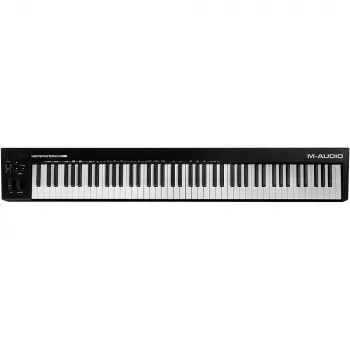 M-AUDIO Keystation 88 MK3 MIDI klaviatūra 88 taustiņi USB Melna, Balta