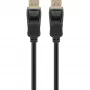 Kabelis DisplayPort 1.4 Spraudnis > DisplayPort Spraudnis (melns, 2 metri, 8K)