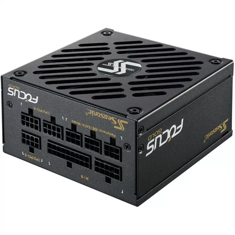 Barošanas bloks Seasonic FOCUS SGX-650, 650 W, 20+4 kontaktu ATX, SFX, melns