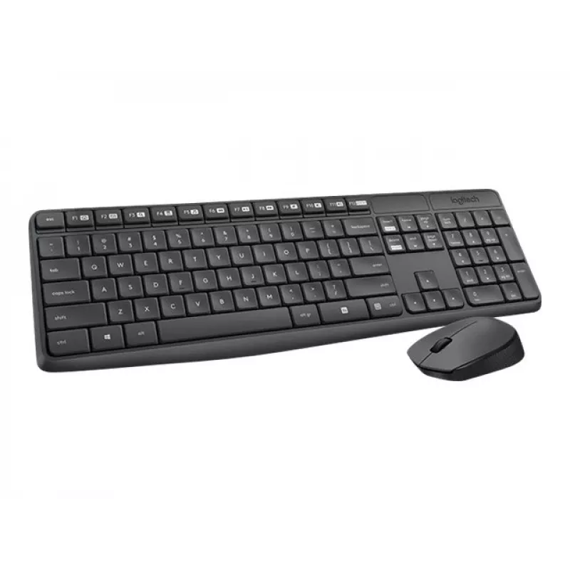 Bezvadu tastatūras un peles komplekts Logitech MK235