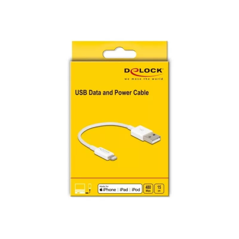 USB datu un strāvas kabelis DeLOCK 83001