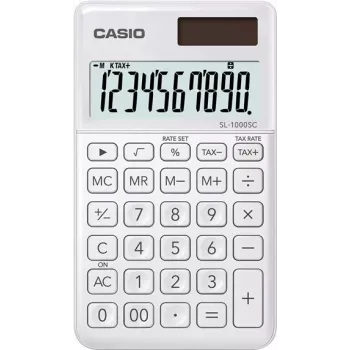 Galda kalkulators Casio MS-8E melns pelēks oranžs