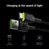 zaļa Cell KABGC06 USB kabelis 1,2 m USB A USB C Melns