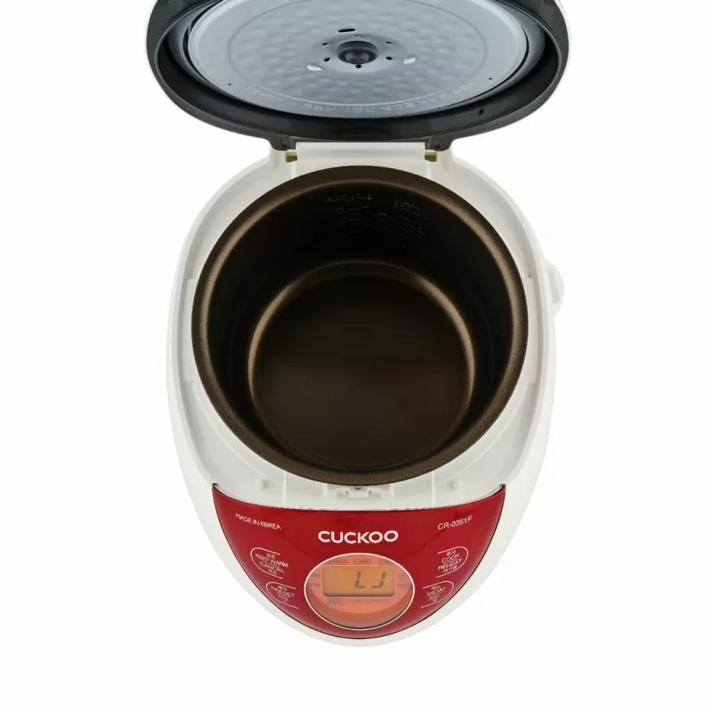 Cuckoo CR-0351F RED rīsu vārāmais katls 0,54 L 425 W Sarkans, Balts