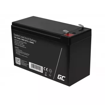 UPS akumulators zaļa Cell AGM06 — 12 V 9 Ah hermētisks svina-skābes (VRLA) 95 × 151 × 65 mm, 2,3 kg