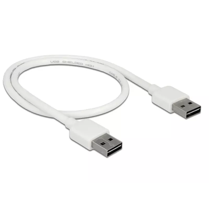 USB kabelis USB 2.0 DeLOCK 85192 0,5 m balts