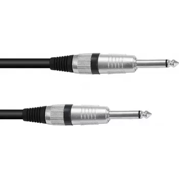 Skaļruņu kabelis Omnitronic 3021169M, 2×1.5 mm² vadi, 1.5 m, melns