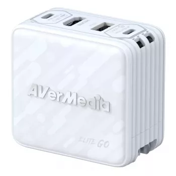 AVerMedia GC313Pro Universāls Balts AC Ātrā uzlāde Iekštelpām