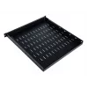 Plaukts Digitus TN-19-5/9-1U-W-BK tērauda melns 19 collu 500mm dziļums