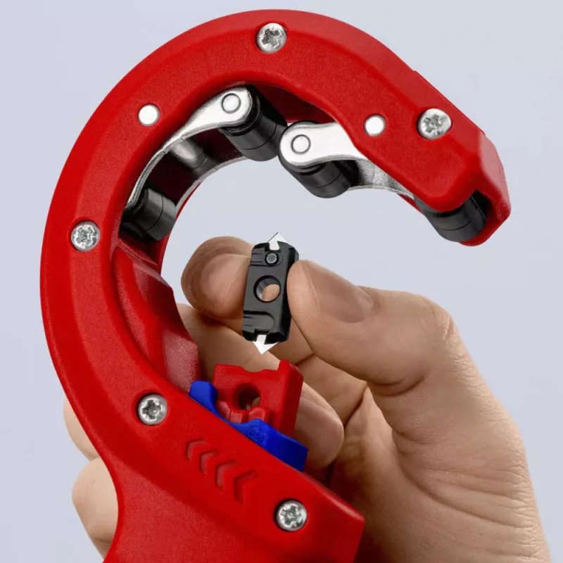 Cauruļu griezējs Knipex DPT50 90 23 02 BK — griešanas jauda 50 mm, modelis 90 23 02 BK