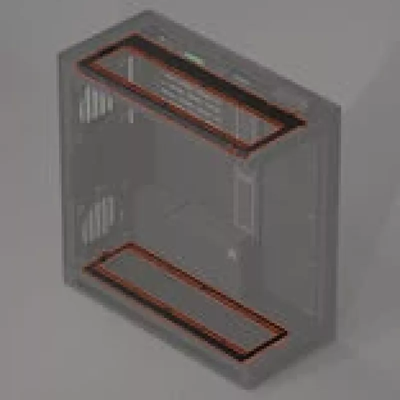 HAVN HS 420 ventilatoru kronšteini 360 mm radiatoriem - melns