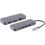 shiverpeaks ®-BASIC-S--USB-DOCK--USB-C multiporta dokstacija, 11in1, HDMI, VGA, PD, centrmezgls, SD, LAN, AUX (BS14-05028)