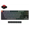 Klaviatūra Wrl K1 RGB/Melns K1X-H1 Keychron
