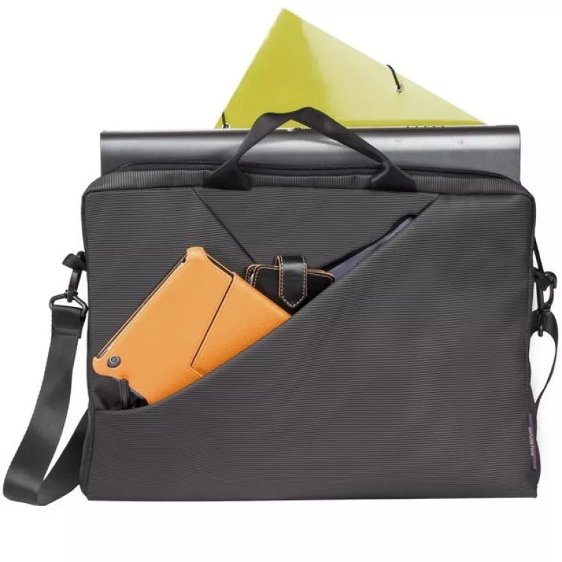 Rivacase 8730 39,6 cm (15,6 collas) vēstnešu soma, melna