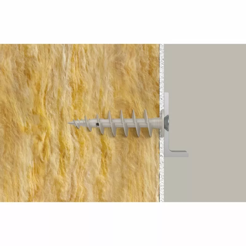 Skrūves enkurs Fischer 570349 FID II Plus 80mm Balts 25 gab.