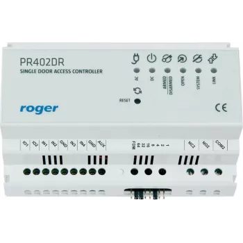 Piekļuves kontrolieris RoGer PR402DR 9050 — durvju piekļuves vadības bloks ar uzlabotām drošības funkcijām