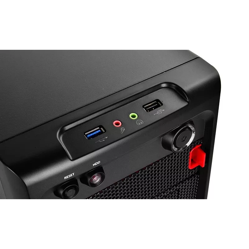 PC case DeepCool DP-MATX-SMTR micro ATX Melns