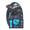 FLEXI New Neon M - ievelkama pavada - 5 m