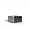 PATONA Platinum Powerbank Luxury One PD35 | 10000mAh | PD 35W | USB-C + USB-A Sudraba, Melna