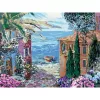 Ravensburger gleznošanas komplekts CreArt Vidusjūras ainava 23913 — krāsošana pēc numuriem