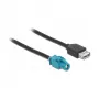 Kabelis HSD Z ligzda uz USB 2.0 Type-A ligzda 1 m DeLOCK 90502