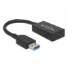 USB kabelis DeLOCK 65698 USB 3.2 Gen 2 0.15 m USB A USB C Melns