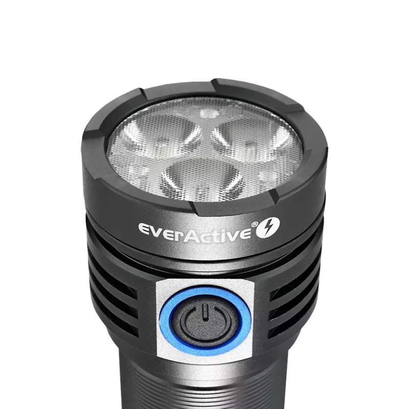 LED lukturītis everActive LUMINATO R FL-3300R — 3300 lūmeni, uzlādējams