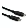 USB kabelis ROLINE 11.02.9057 USB 3.2 Gen 2 1m USB C Melns