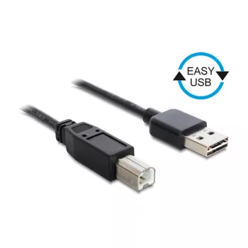 USB kabelis DeLOCK 0.5m USB2.0-A/USB2.0-B 83684