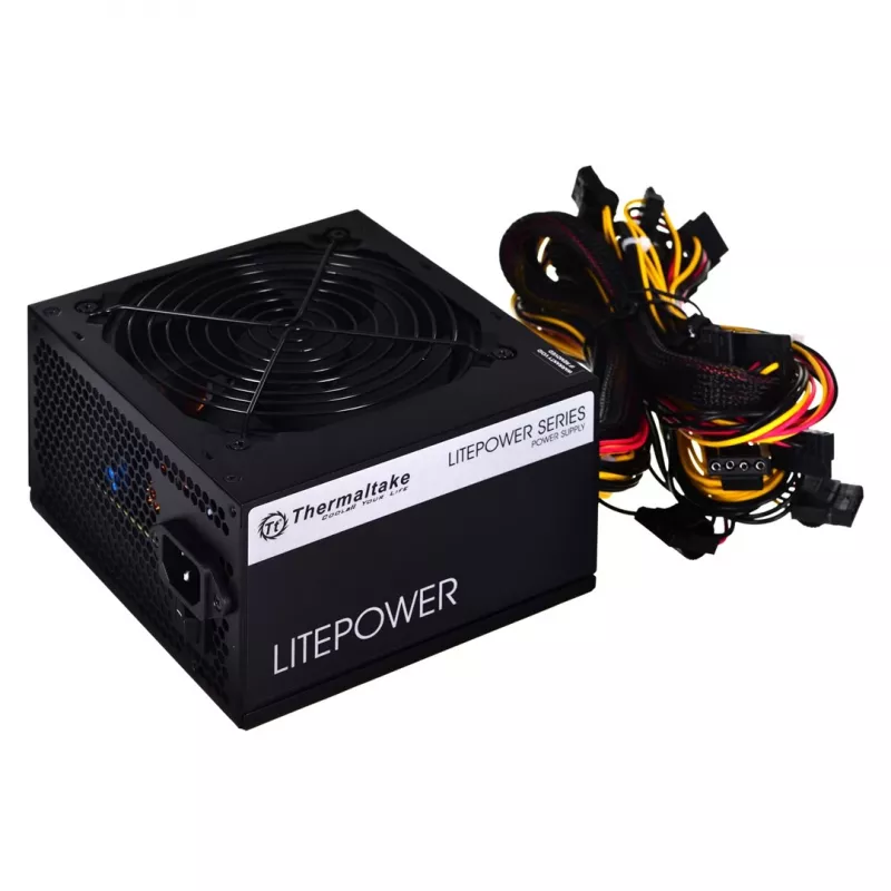 Barošanas bloks Litepower II Black 450W, Active PFC, 2xPEG, 120mm