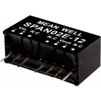 Strāvas adapteris MEAN WELL SPAN02C-15 2 W 15 V 36-75 V