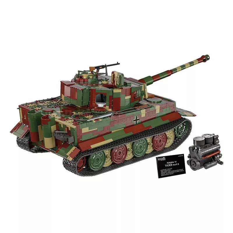 Cobi PzKpfw VI Tiger Ausf. E - Executive Edition būvkomplekts, 8000 detaļu, plastmasa, no 12 gadu vecuma