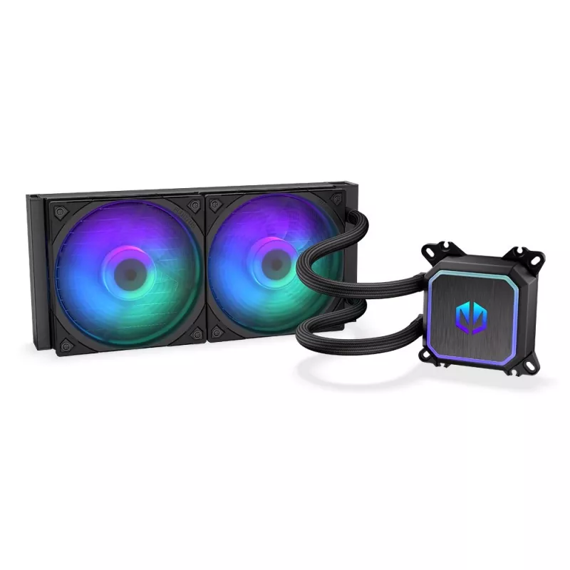 ENDORFY Navis F240 ARGB procesora universāls šķidruma dzesētājs 24 cm, melns, 1 gab.