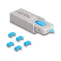 Portu bloķētājs DeLOCK 20926 USB Type-C 5 gabali + bloķēšanas rīks