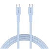 CANYON kabelis OnWire 60CL C-C 60W COLOR Pīts 1m Gaiši zils