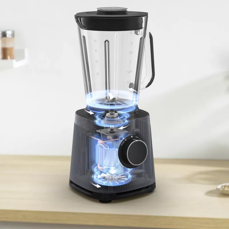 Tefal PerfectMix Essential BL771BF0 blenderis 1,75 L galda blenderis 1200 W melns