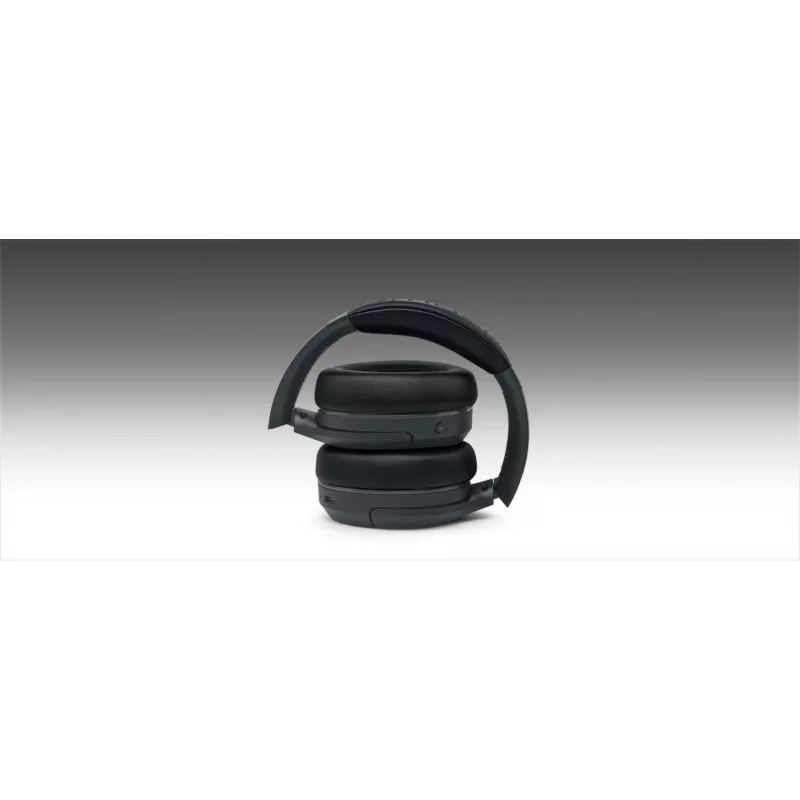 Austiņas muse M-295 ANC — bezvadu supra-aural, Bluetooth un USB-C, 20–20 000 Hz, 260 g, pelēkas