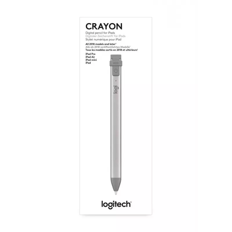 Logitech Crayon - Digitālais zīmulis Apple iPad - lightning - Pelēks