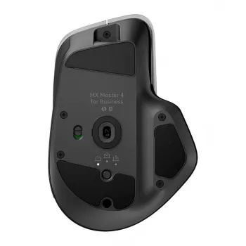 Logitech MX Master 4 - pele - Bluetooth, 2,4 GHz - grafīta